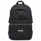 Kenzo Men's Logo Nylon Backpack in Black 
