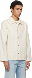 A.P.C. Off-White Kerlouan Denim Jacket