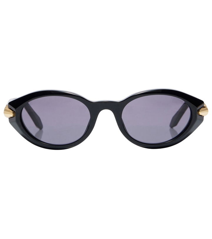 Photo: Bvlgari Serpenti Viper oval sunglasses