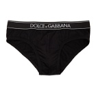 Dolce and Gabbana Black Jersey Boxer Briefs
