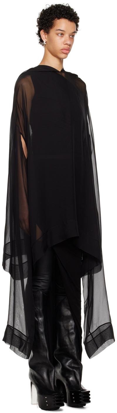 Rick Owens Black Flyproof Blouse