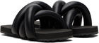 YUME YUME Black Tyre Slide Sandals