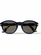 Persol - Havana Round-Frame Acetate Sunglasses