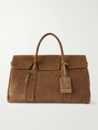 Officine Creative - Bostonian 001 Suede Weekend Bag