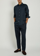 Che Linen Shirt Navy