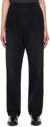 Isabel Marant Black Timeo Denim Trousers