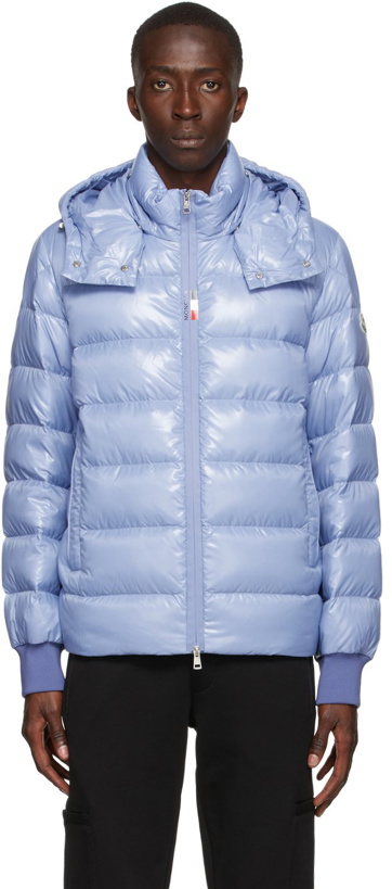 Photo: Moncler Blue Down Cuvellier Jacket