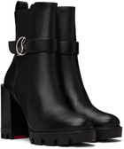 Christian Louboutin Black CL Lug Chelsea Boots