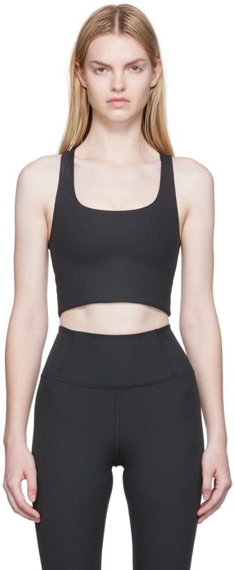 Photo: Girlfriend Collective Black Paloma Sport Bra