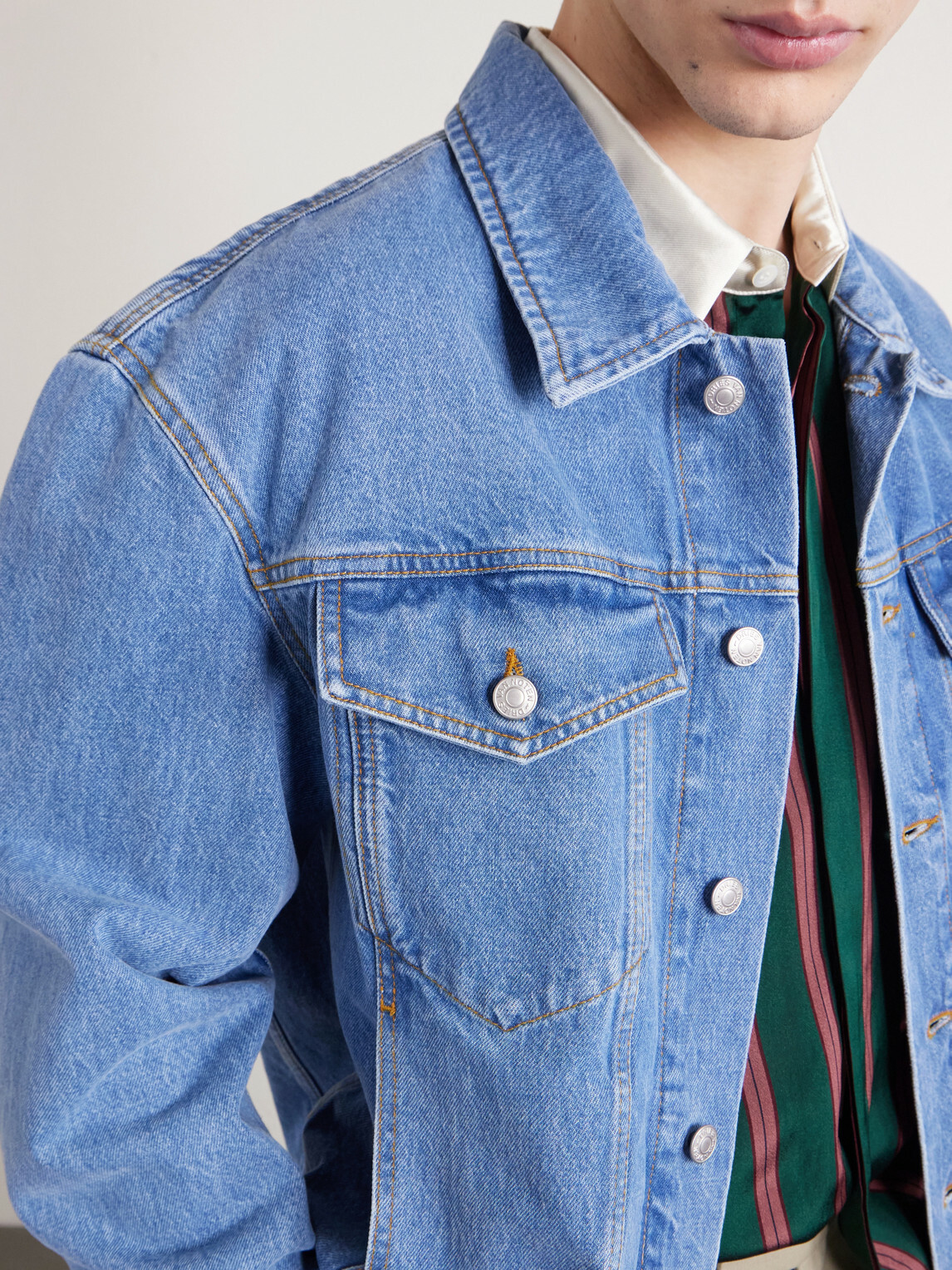 Dries Van Noten - Denim Trucker Jacket - Blue