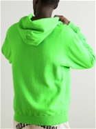 Pasadena Leisure Club - Logo-Print Cotton-Jersey Hoodie - Green