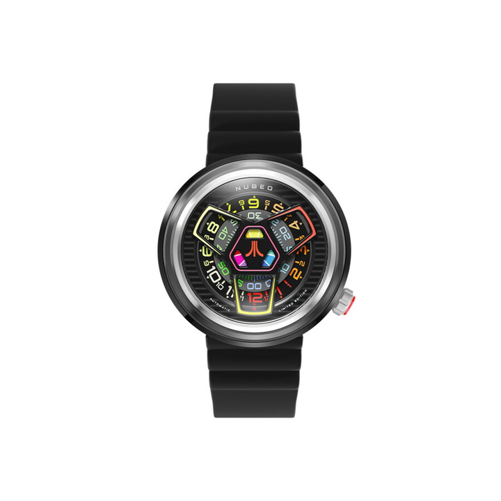 Photo: Nubeo Ventana Black Dial Mens Watch NB-6125-02