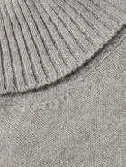 SEASE - Cashmere Rollneck Sweater - Gray