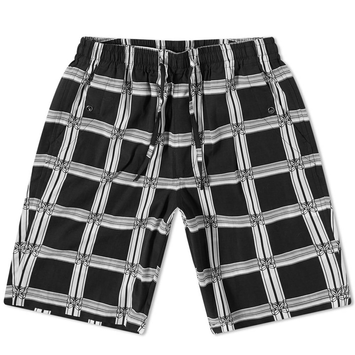 Photo: Needles Men's Papillion Plaid Short in Black