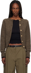 Baserange Brown Tier Cardigan