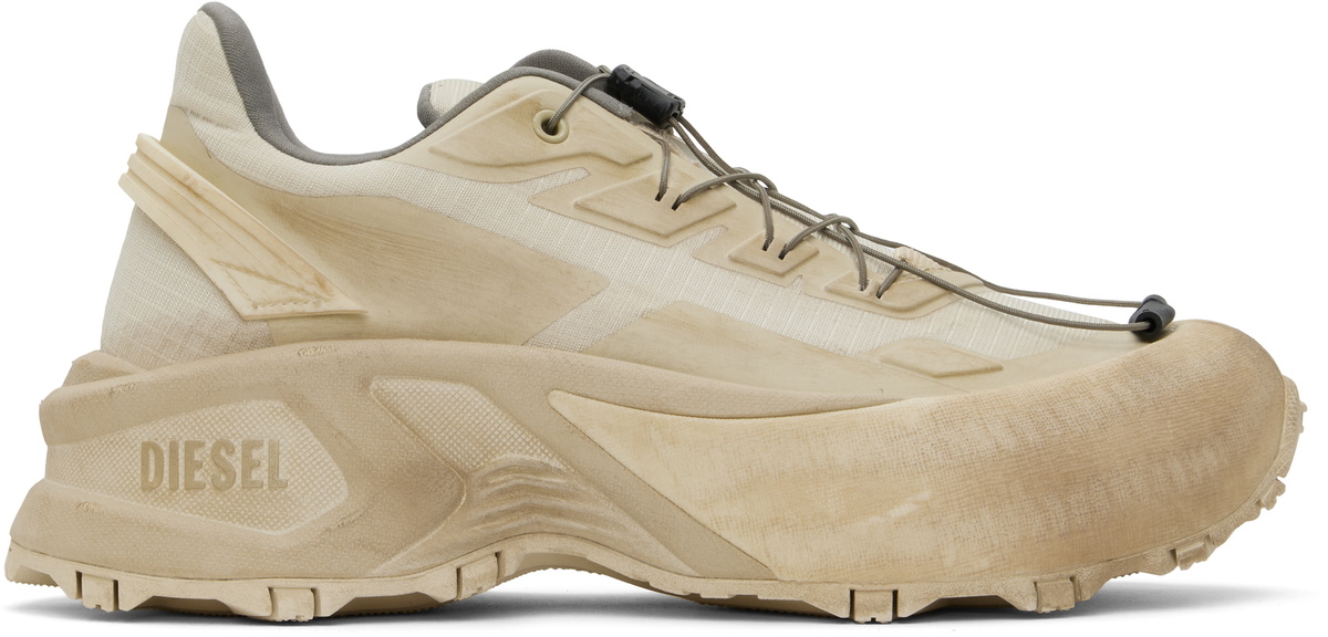 DIESEL 25SS D-Cage Runner サイズ43 Diesel Beige D-Cage Runner Sneakers Diesel