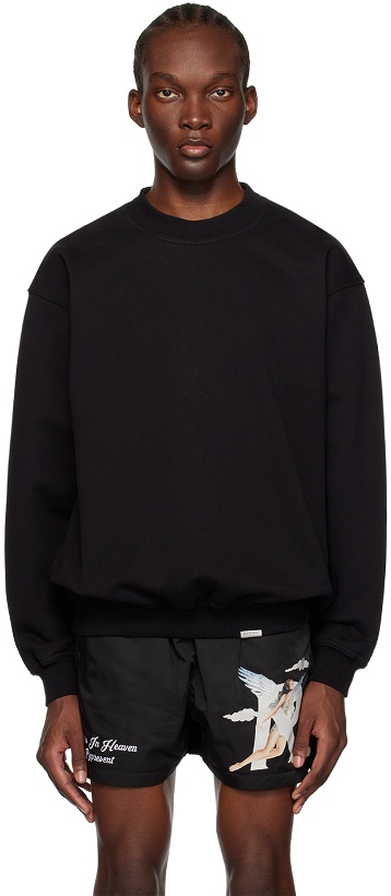 Photo: Represent Black Blank Sweater