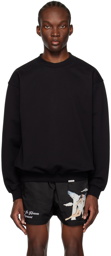 Represent Black Blank Sweater