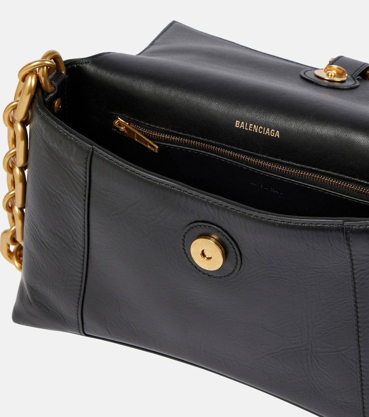 Balenciaga - Downtown Small leather shoulder bag Balenciaga