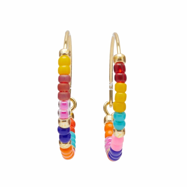 Photo: Anni Lu Women's Sunny Eldorado Hoop Earrings in Multi