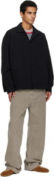 CASEY CASEY Black Mika Overshirt