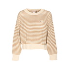 TwinSet Striped Knit With Embroidery Oval T