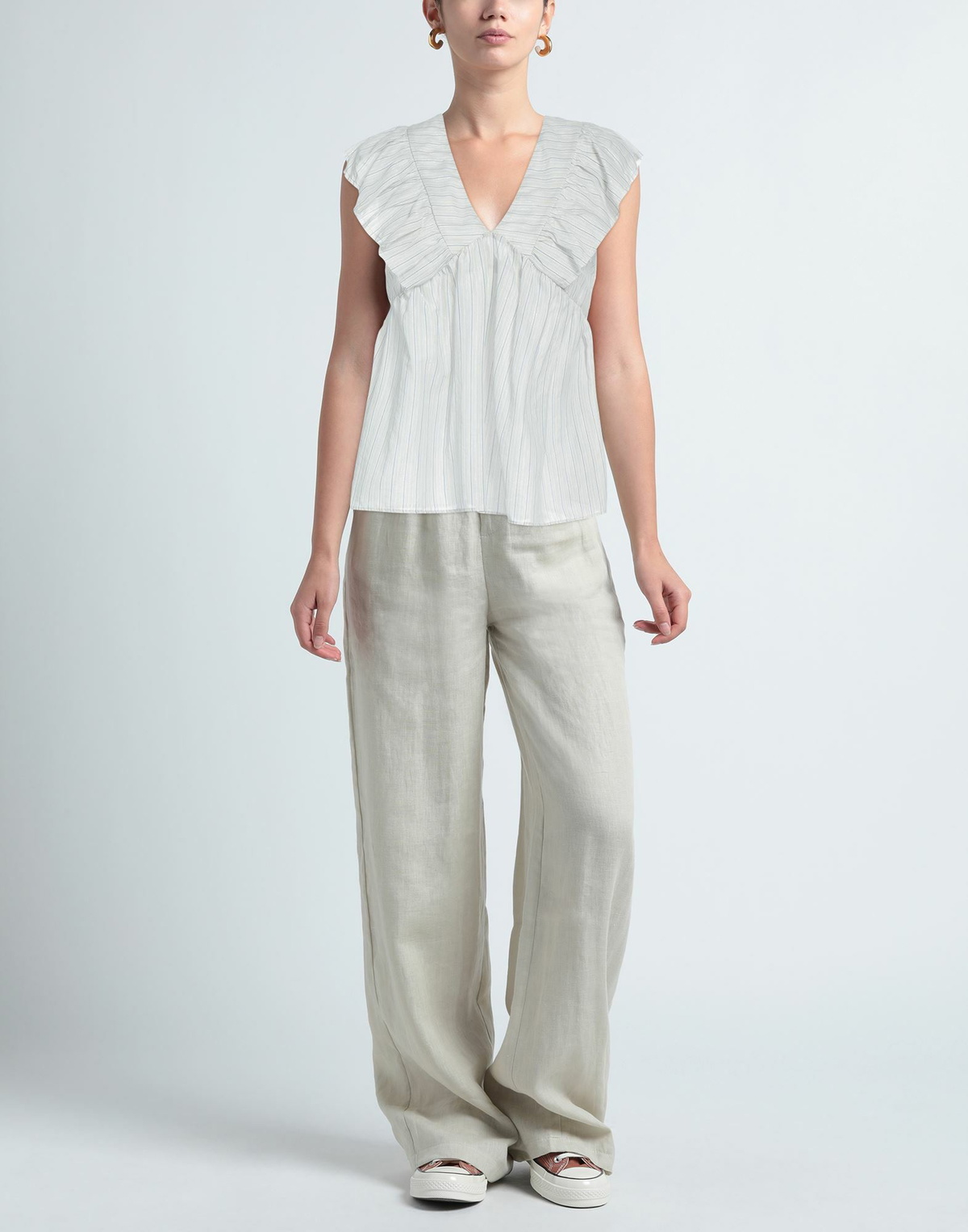 Manila Grace Womens Top Azure