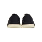 Dolce and Gabbana Black and Pink Slip-On NS1 Sneakers