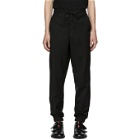 3.1 Phillip Lim Black Wool Cropped Lounge Pants
