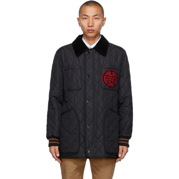Photo: Burberry Black Quilted Langley Jacket