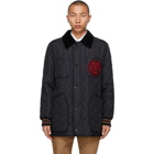 Burberry Black Quilted Langley Jacket