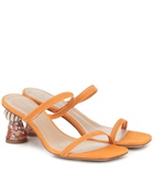 Jacquemus - Les Mules Vallena suede sandals