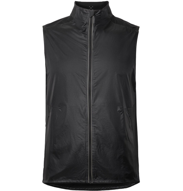 Photo: Lululemon - Fast and Free Shell and Mesh Gilet - Black