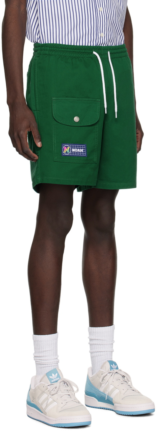 Noah Green Flap Pocket Shorts Noah NYC 