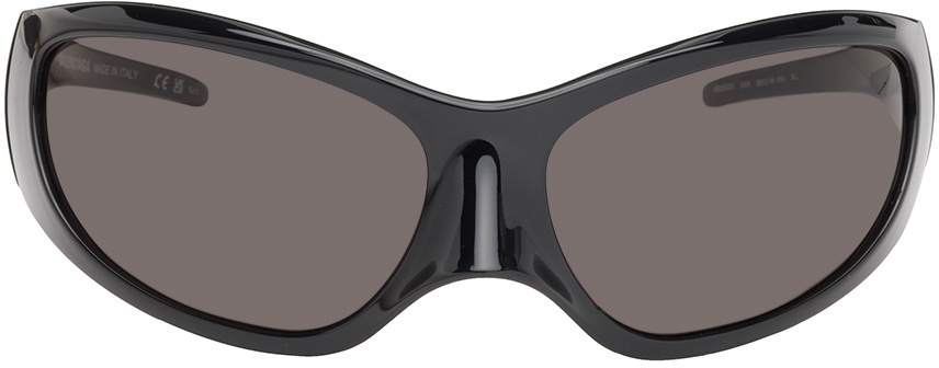 Balenciaga Black Skin XXL Cat Sunglasses Balenciaga