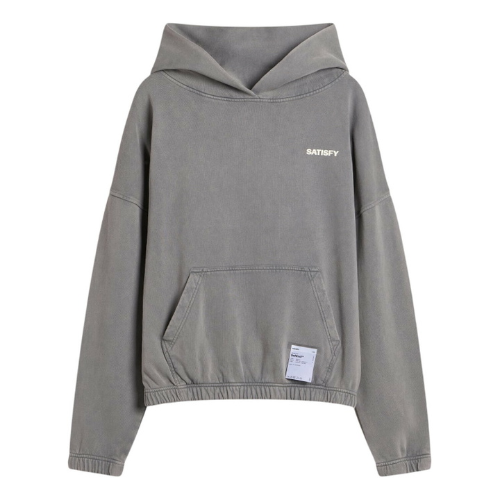 Photo: Satisfy Men's SoftCell Hoodie in Aged Grey