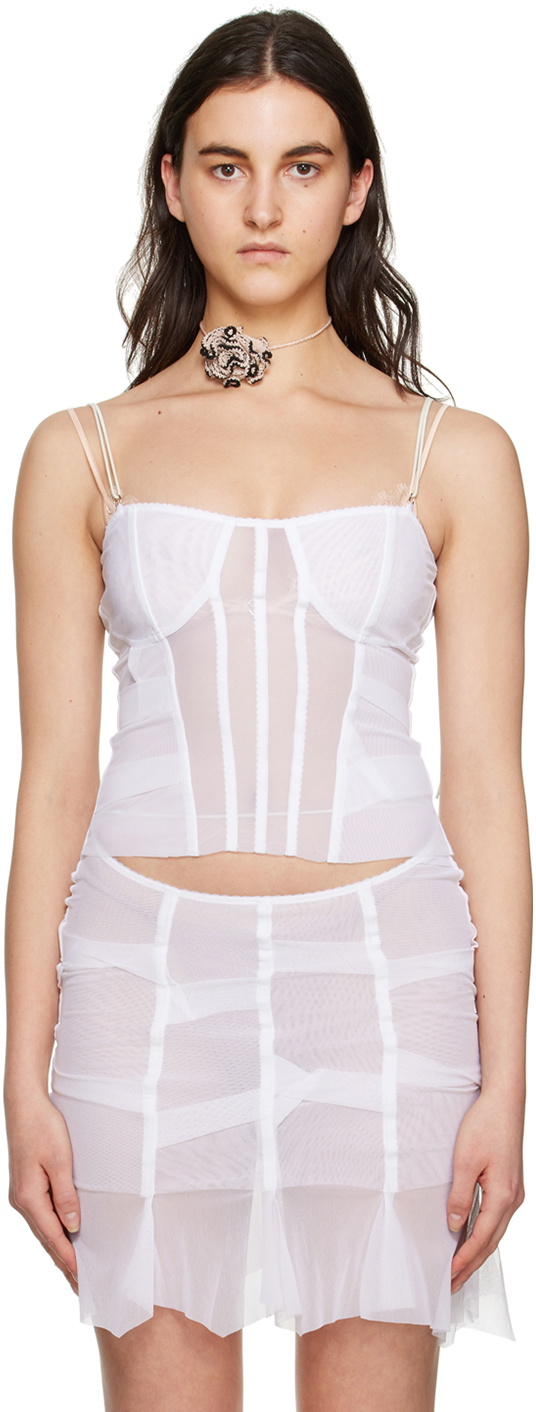 nastyamasha SSENSE Exclusive White Camisole