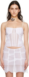 nastyamasha SSENSE Exclusive White Camisole
