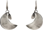 HYEIN SEO Silver Crescent Earrings