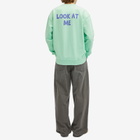 JW Anderson Men's JWA Back Print Sweatshirt in Spearmint