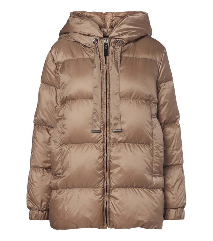 Photo: Max Mara The Cube hooded quilted down jacket
