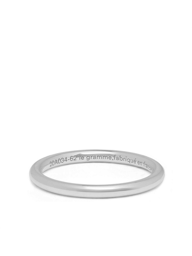 Photo: Le Gramme - Le 3 Polished Sterling Silver Ring - Silver