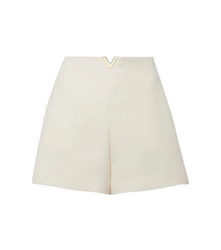 Photo: Valentino VGold Crepe Couture high-rise shorts