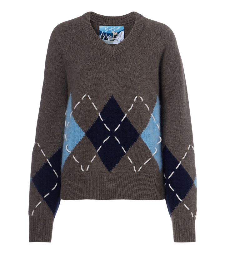 Photo: Arch4 Sloane argyle cashmere sweater