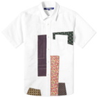 Junya Watanabe MAN Short Sleeve Patchwork Shirt