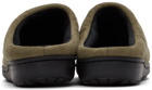 SUBU SSENSE Exclusive Khaki Quilted Slippers