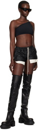 Rick Owens Black Hollywood Hydra Bikini Top