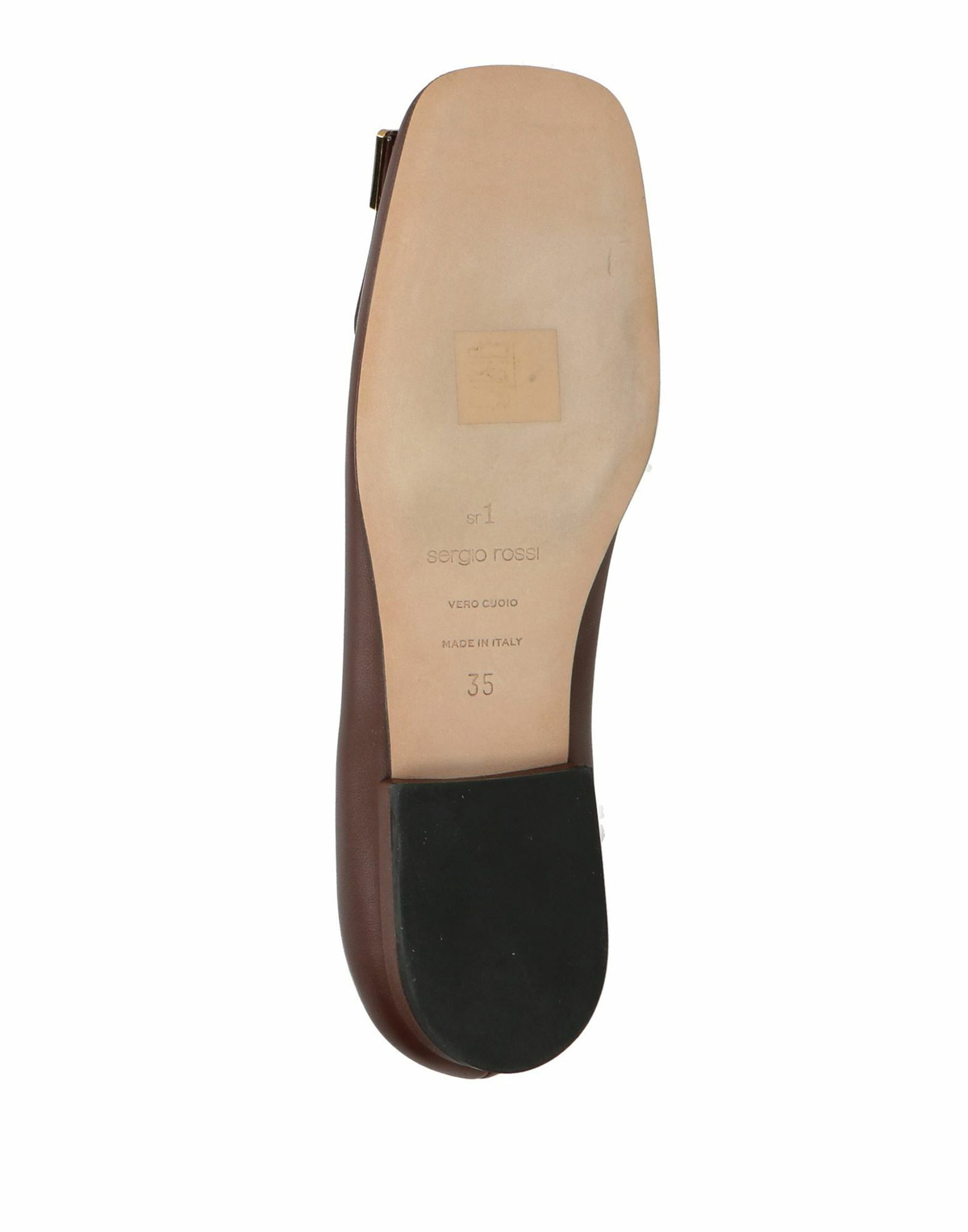 Sergio Rossi Womens Ballet flats Dark in Brown