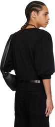 LEMAIRE Black LS Relaxed T-shirt