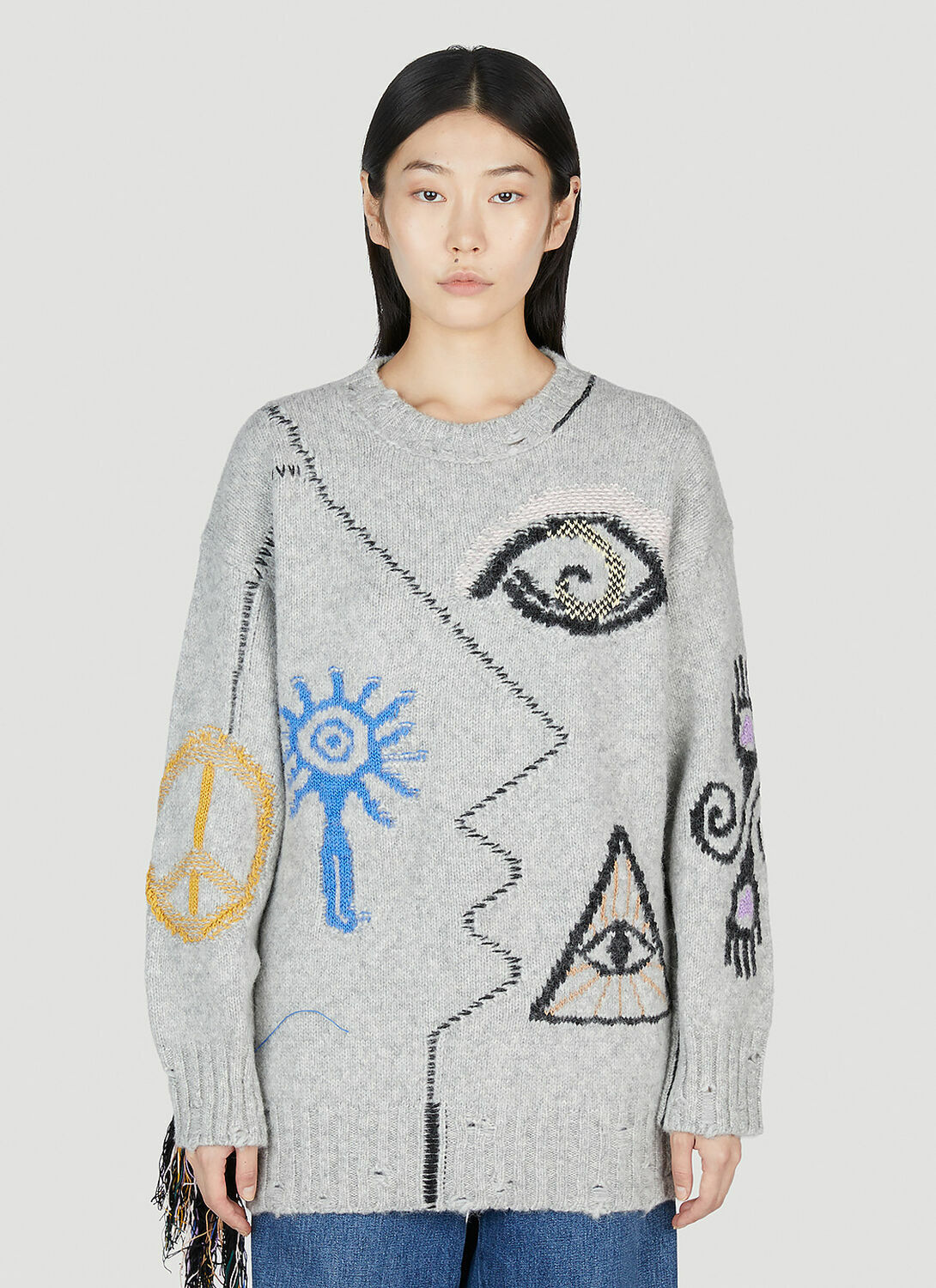 Stella McCartney Folklore Embroidery Sweater